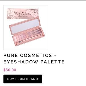 Pur cosmetics eyeshadow palate!